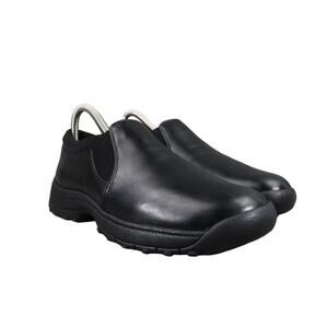 Easy Spirit Shoes Womens 6.5 Slip On Casual Moc Leather Black Comfort Work Walk